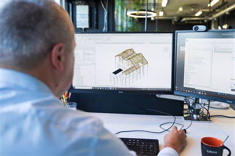Plan- en bouwteamstructuur infographic: relaties tussen projectleider, werkvoorbereider, BIM Modelleur en architect