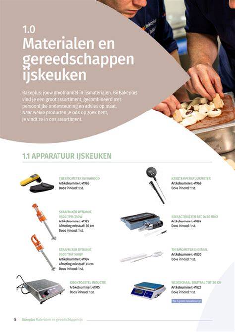 Grafiek: gereedschappen en materialen voor reparatie groot gat