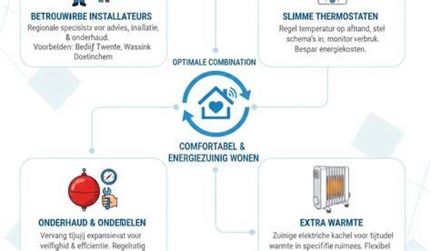 Infographic: Drie sturingen voor comfortabel en efficiënt verwarmen