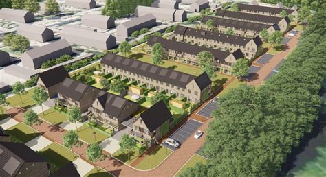 Plattegrond huidige en toekomstige bebouwing Zijtstraat