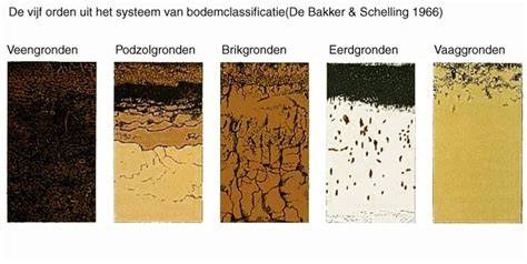 Diagram: Werking van schroeffundering in verschillende bodemtypes