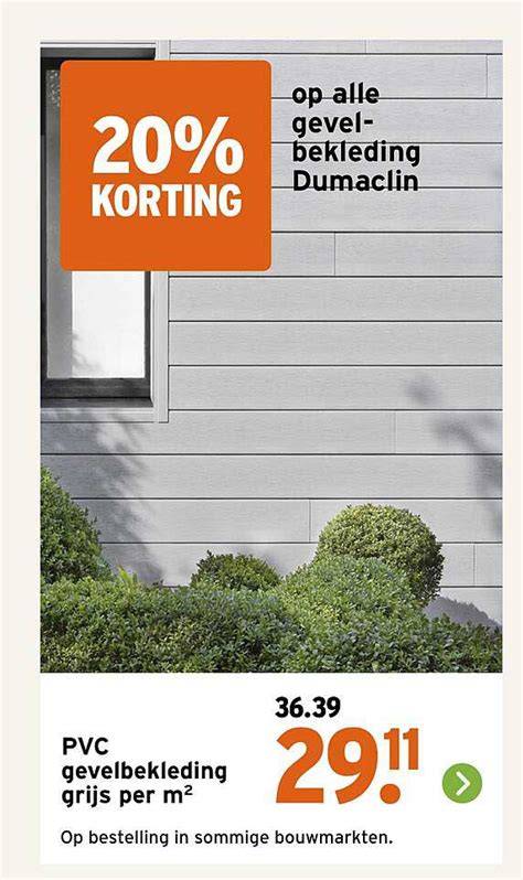 Prijsvergelijking per materiaaltype gevelbekleding