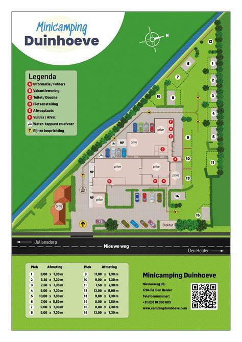 Helder acryl plattegrond voor buitentoepassingen