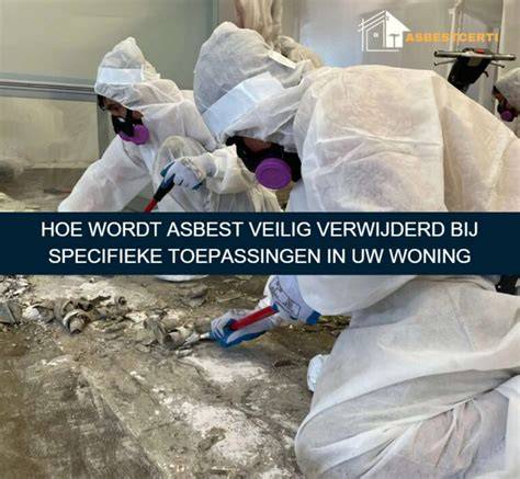 Infographic: Vindplaatsen van asbest in en om een woning