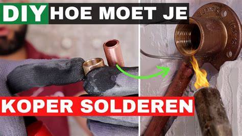 Infographic: stappenplan solderen koper CV-leidingen
