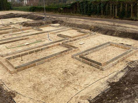Infographic: Stap-voor-stap fundering op verse beton