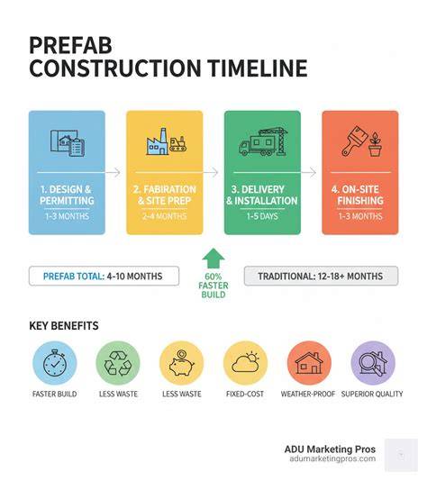 Infographic over prefab betonproductontwikkeling en leveringsketen