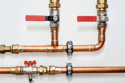 Diagram: materiaalkeuzes voor waterleidingen (lood, koper, PEX)