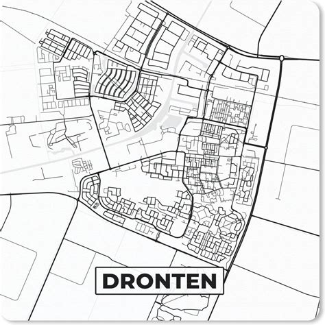 Kaart: Route van Dronten naar Almere met korte aanwijzingen