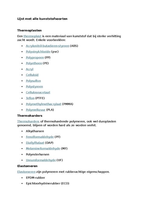 Afbeelding: materiaaloverzicht PolyForce en ProFoam