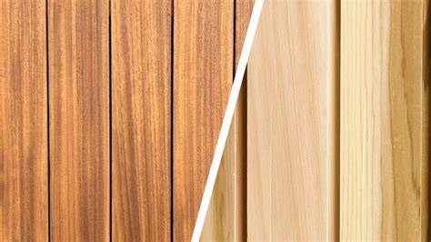 Diagram Thermo Ayous vs Western Red Cedar eigenschappen