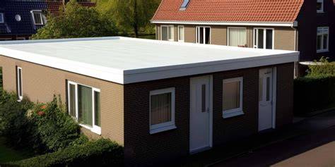 Witte dakcoating voordelen infographic