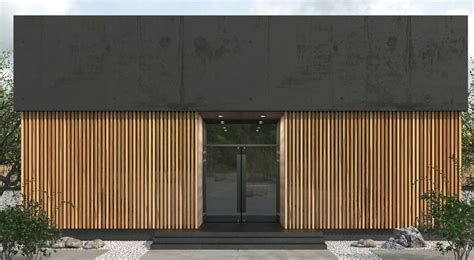 Accentwand met verticale houten latten