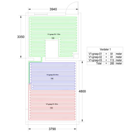 Diagram: legplan en symmetry-indeling