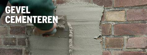 Infographic: Stappenplan cementeren van buitenmuur en rollaag