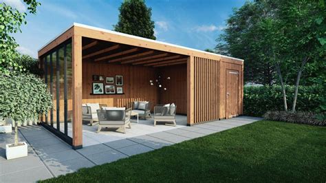 Foto van verschillende typen overkappingen (veranda, terrasoverkapping, tuinoverkapping)
