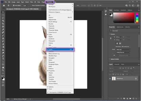 Illustratie van een slim object-laag in het lagenpaneel van Photoshop