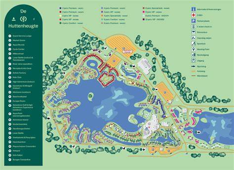 Infographic: Overzicht van de vernieuwingen bij Center Parcs Huttenheugte, inclusief koepel, Water Playhouse en nieuwe cottages