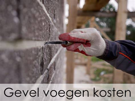 Infographic: factoren die kosten gevel voegen beïnvloeden