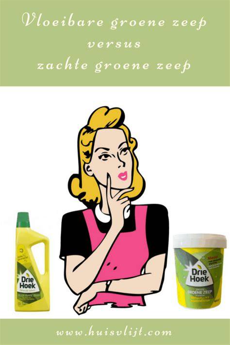 Illustratie: verschil tussen voedende zeep en impregnant