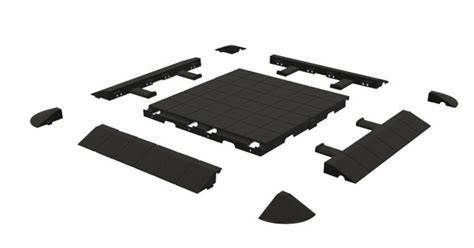 Isabella Floor tegels infographic met kliksysteem en afwerking
