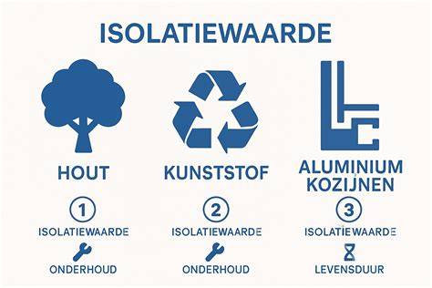 Infografiek: Levensduur en duurzaamheid van aluminium kozijnen