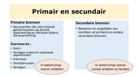Grafiek: verschil tussen primaire en secundaire ontluchting