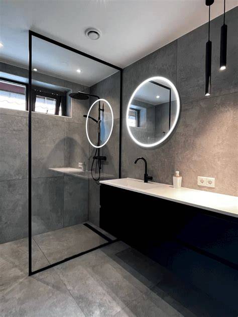 Betonlook badkamer combinaties