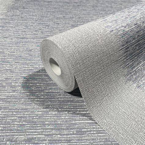 Grijs behang met strepen en textuur