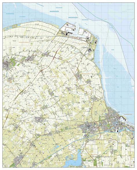kaart van Delfzijl met stationsgebied en rotonde in aanbouw