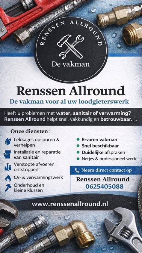 Infographic: Allround Klussenbedrijf in Eindhoven - diensten en vakmanschap