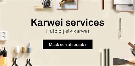 Infographic: Karwei kortingskanalen en services
