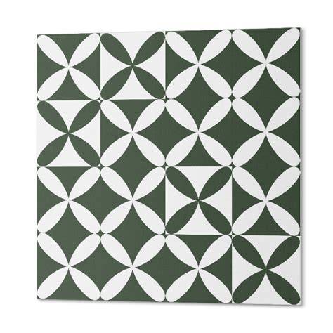 Infographic: Voorbeelden van behangstijlen (geometrisch, natuur, metallic) in een moderne woonkamer