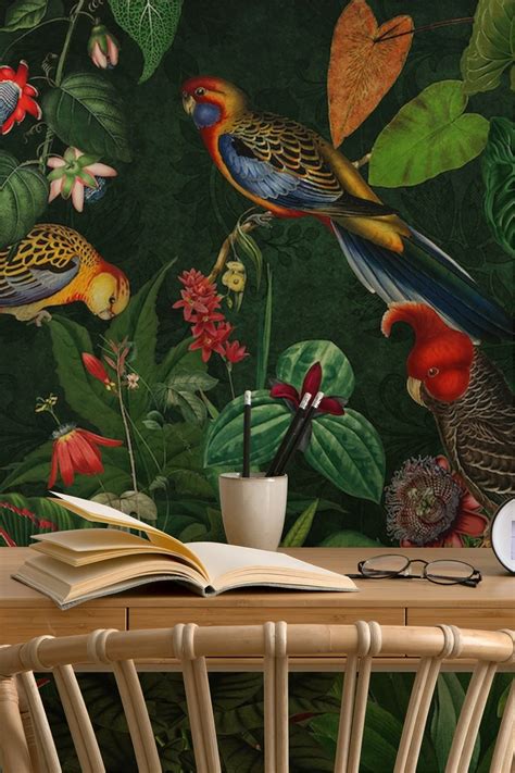 Wandinspiratie: natuurmotieven en botanische murals