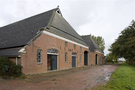 Afbeelding: Typische boerderijindeling met voorhuis en schuur