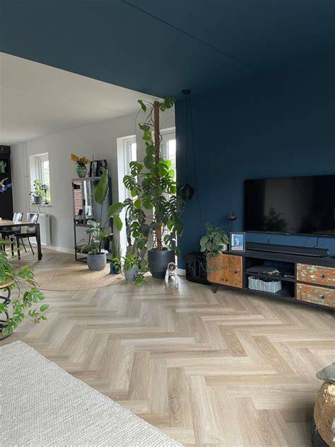 Pinterest-inspiratie: blauwe wanden in interieur