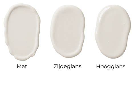 Infografiek: Verschil tussen matte en zijdeglans verf