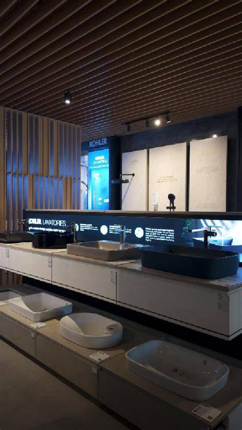 Wastafel showroom voorbeeld