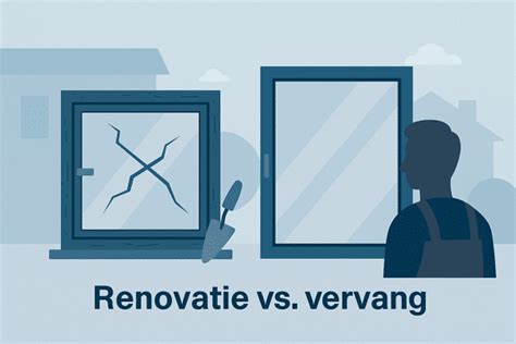 Infographic: Snelle vergelijking renovatie vs. vervanging