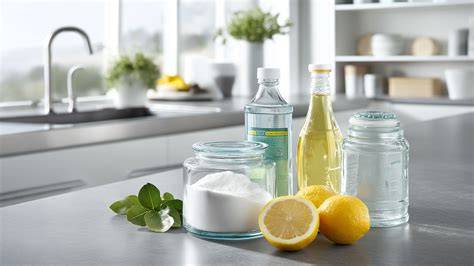 Natuurlijke reinigingsmiddelen voor badkamer