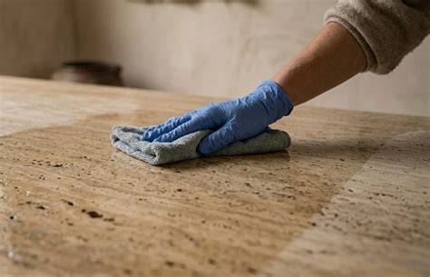 Infographic: Hoe impregneren en beschermen werkt op een betonnen werkblad
