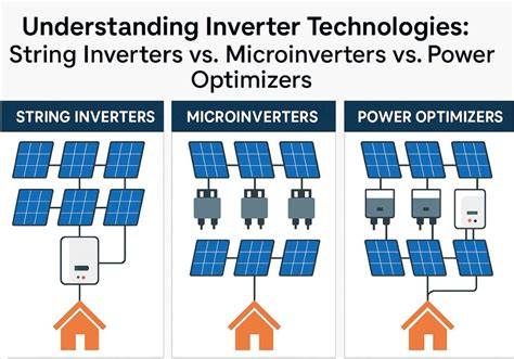 Infographic: Keuzes in omvormerconfiguraties (string, micro-omvormers, power-optimizers) en wanneer welke oplossing het meest renderend is