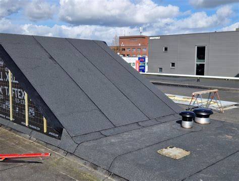 Schema van bitumen daklagen APP/SBS