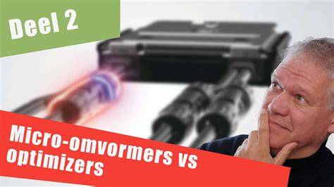 Table: vergelijking tussen string-omvormers, multi-MPP-trackers, optimizers en micro-omvormers