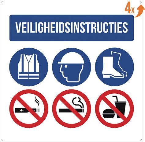 Veiligheidsinstructies pictogram