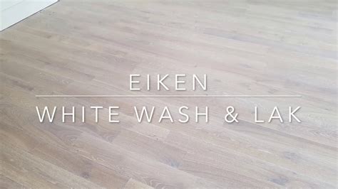 Schema: white wash olie vs. lak op eikenhout