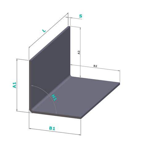 Infographic: Overzicht van antraciet aluminium hoekprofielen en afmetingen