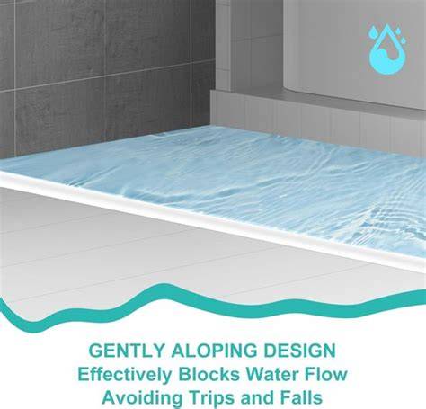 Infographic: Overzicht afwatering en helling voor inloopdouche