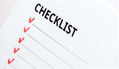Checklist: voorwaarden en documenten bij aanbetaling
