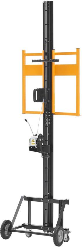 Diagram: opstelling van gipsplaatlift op plafondniveau